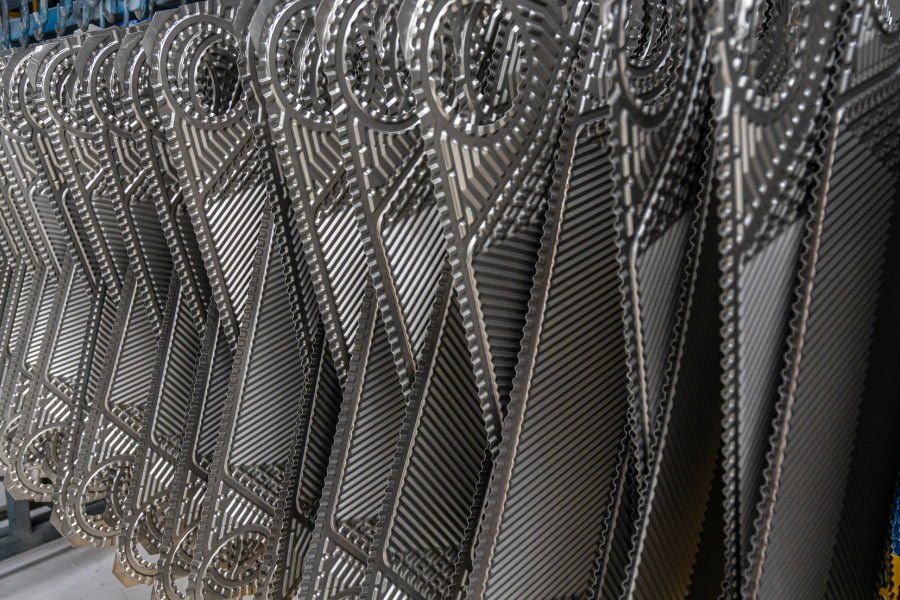 Placas para intercambiador de calor 